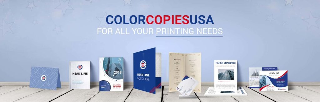 Printing Products offered by ColorCopiesUSA